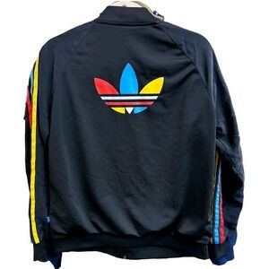 Adidas Superstar Track Jacket sz LG 2016 Tri Color  Limited Edition Womens sz LG